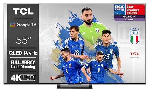 TCL 55T8A TV QLED 55”144Hz 4K